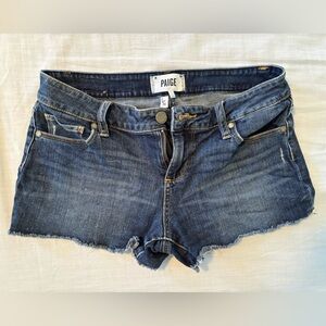 Cutoff Paige Denim Jean Shorts Size 26
